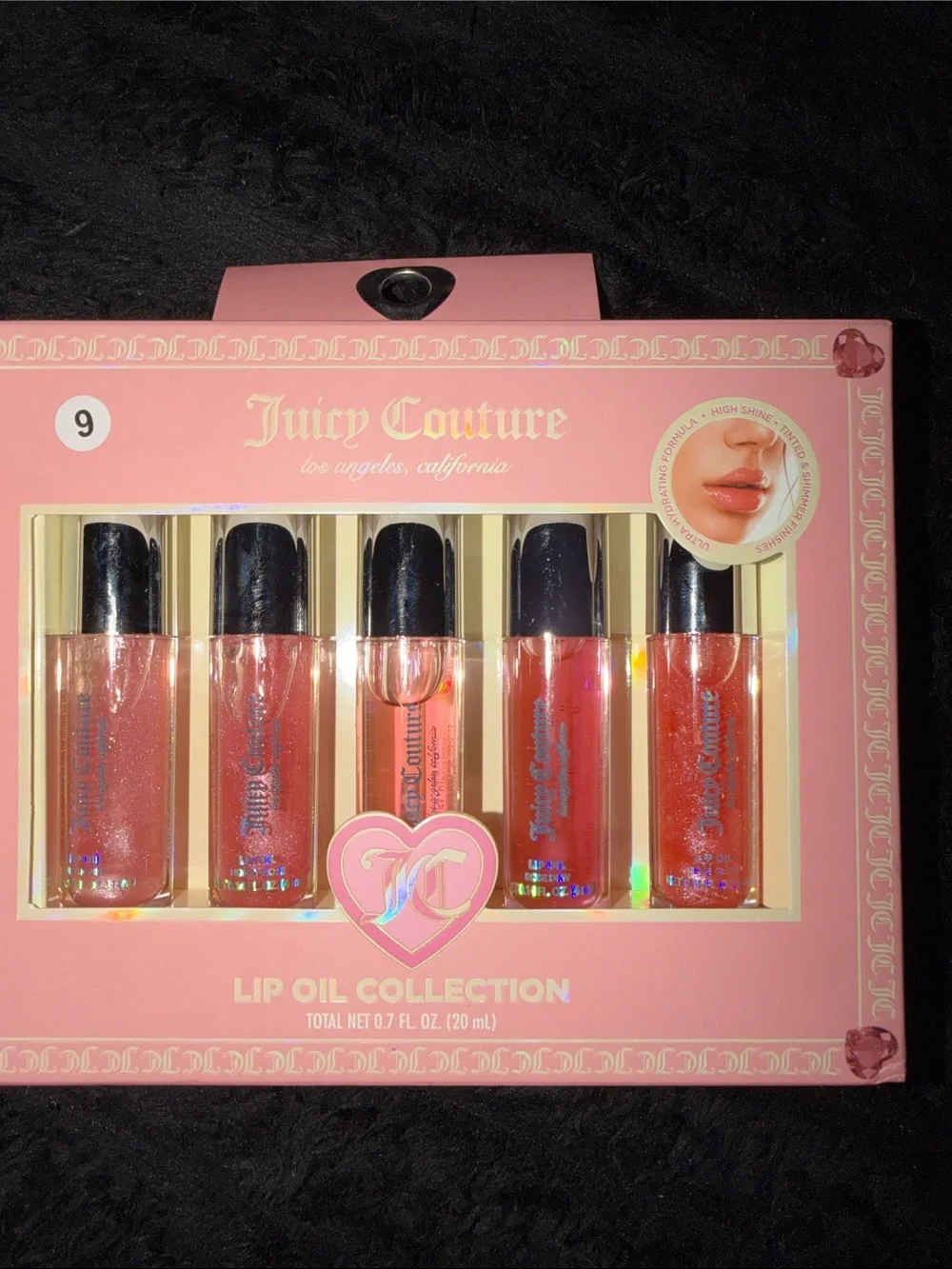 Juicy Couture Lip Oil Set — Pink and Coral Shades